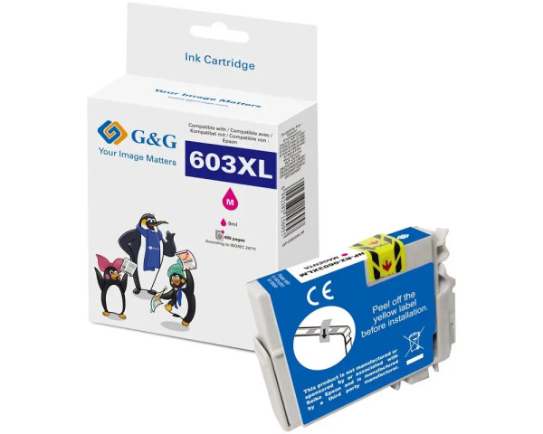 Kompatible Druckerpatrone ersetzt Epson Nr.603XL Magenta