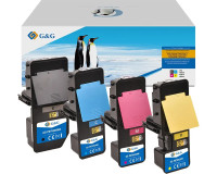 Sparpaket 4 XL-Toner ersetzt Kyocera TK-5240 Black/Cyan/Magenta/Yellow