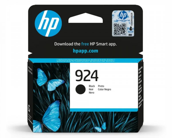 HP 924 Black Original-Druckerpatrone 500 Seiten