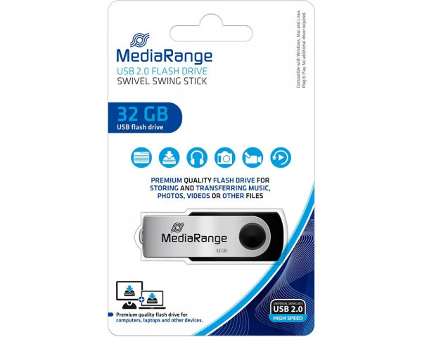 USB-Stick 32GB MediaRange 2.0