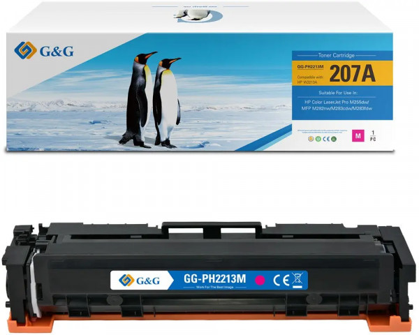 G&G Rebuilt-Toner ersetzt HP 207A/ W2213A Magenta