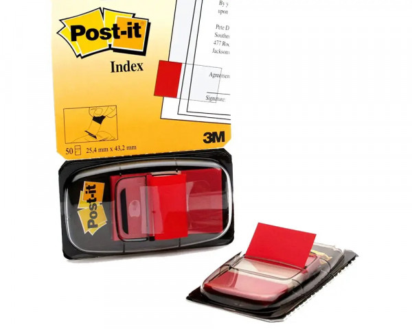 Index 3M Post-it in Rot