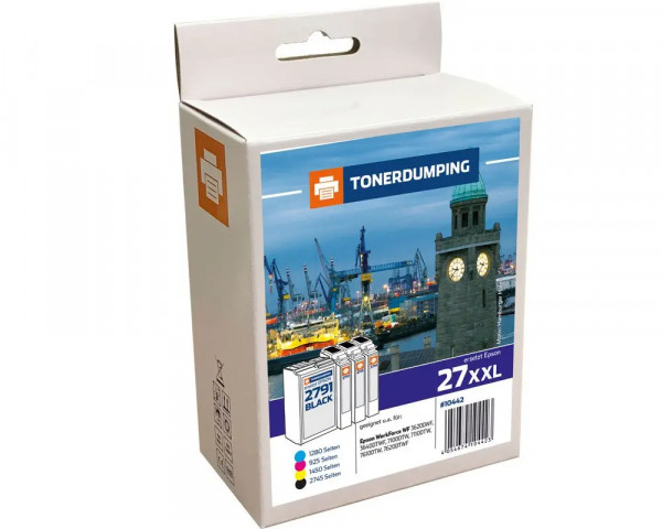 TONERDUMPING-Multipack ersetzt Epson Nr.27XL Serie