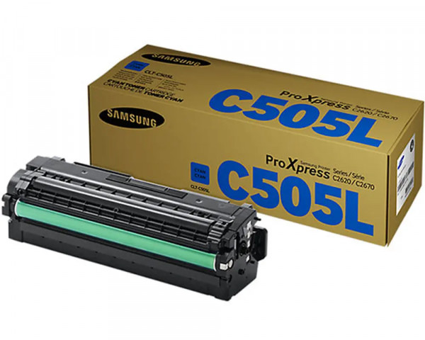 Original-Toner Samsung CLT-C505L Cyan