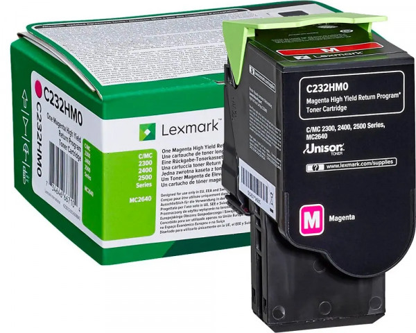 Original XL-Toner Lexmark C232HM0 Magenta