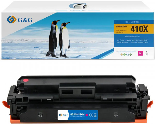 Business-Toner ersetzt HP CF413A/ CF413X (HP 410X) Magenta