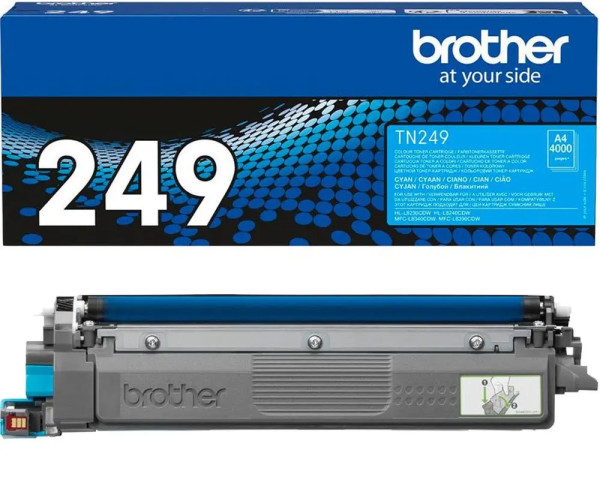 Brother TN-249 C Cyan Original Jumbo-Toner