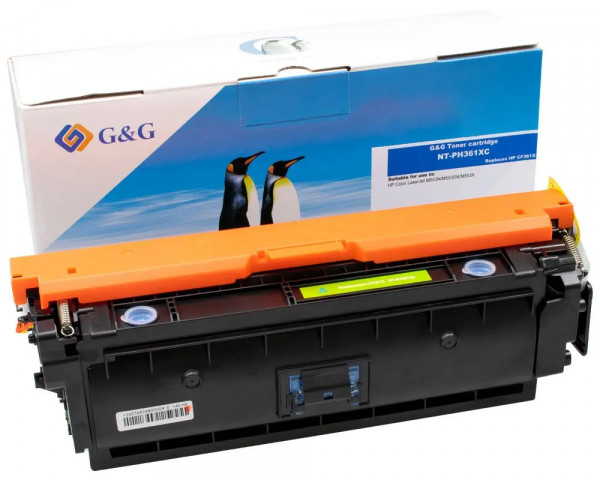 Business-Toner ersetzt HP CF361X (508X) Cyan