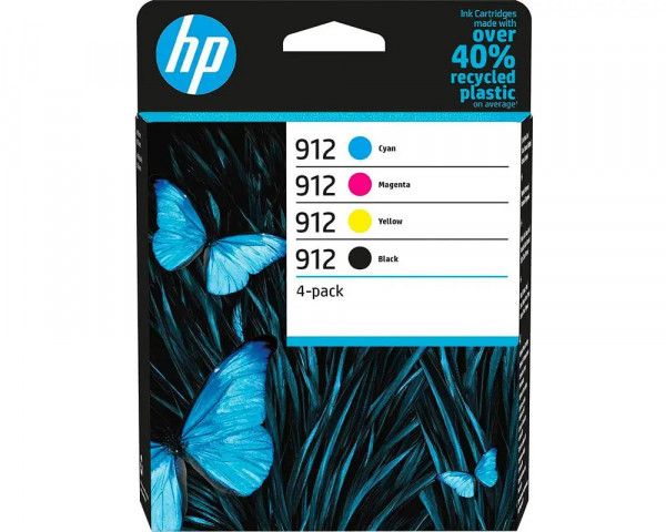 Original-Multipack HP Nr.912 C/M/Y/K (6ZC74AE)