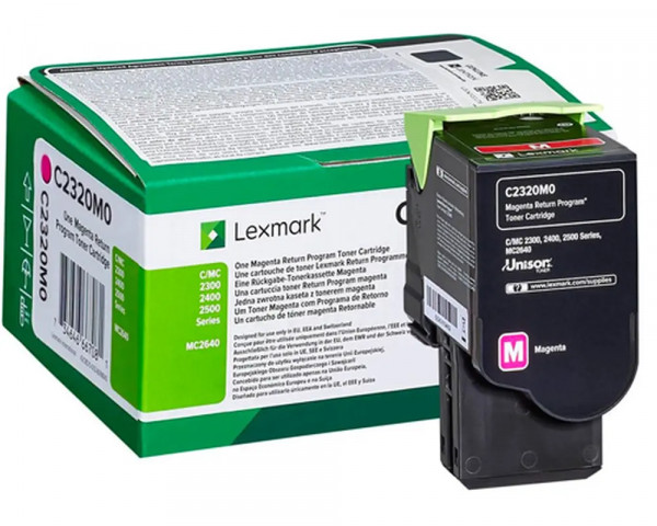 Original-Toner Lexmark C2320M0 Magenta