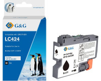 Kompatible Druckerpatrone ersetzt Brother LC424BK Black