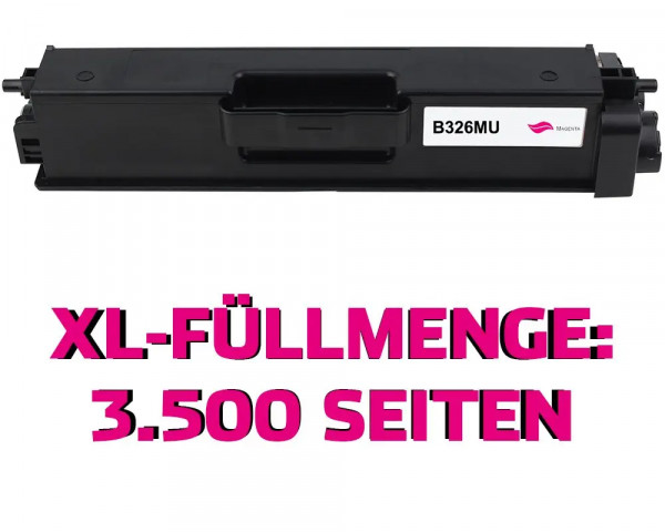 Fabriksneue-Tonerpatrone ersetzt Brother TN-325M/ TN-326M Magenta