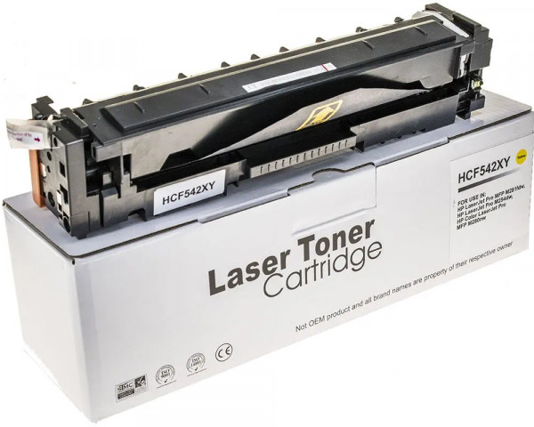 Kompatibler-Toner ersetzt HP CF542X (203X) Yellow