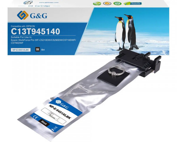 G&G Tintenpatrone ersetzt Epson T9451 Black