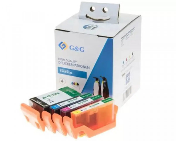 TONERDUMPING-Multipack ersetzt HP Nr.934XL/ 935XL CMYK