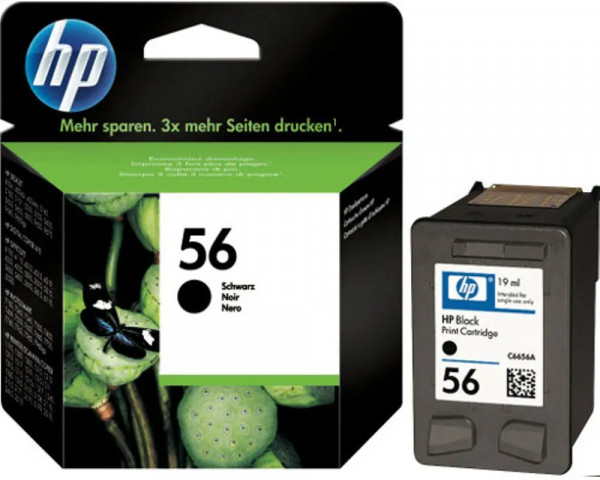 Original Druckerpatrone HP C6656AE (HP 56) Black