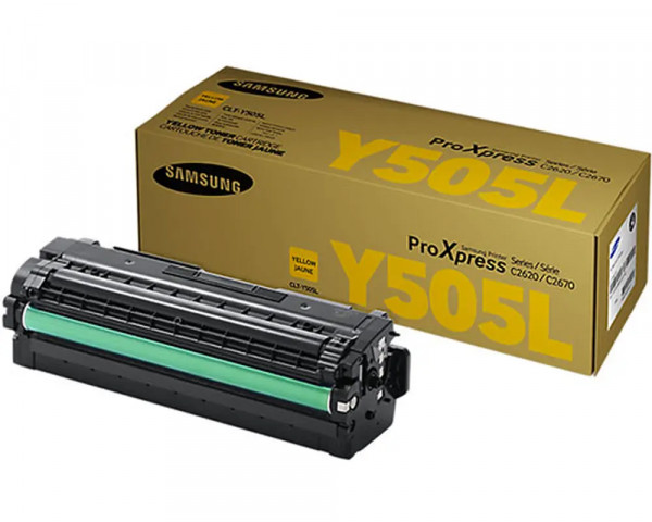 Original-Toner Samsung CLT-Y505L Yellow