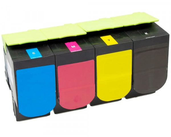 Sparpaket 4 Business-Toner ersetzt Lexmark 702H Serie