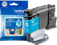Brother LC521C Cyan Original Druckerpatrone