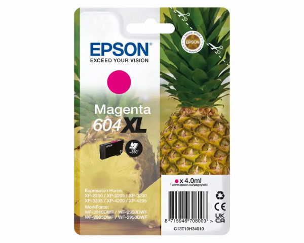 Original-Druckerpatrone Epson 604XL Magenta/ C13T10H34010