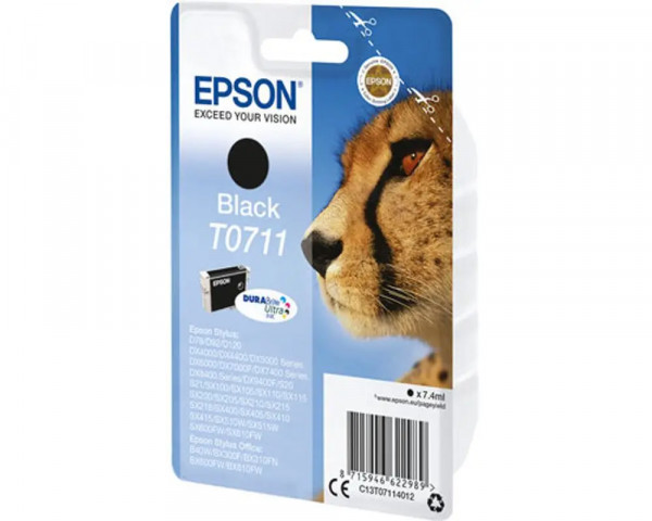 Original Druckerpatrone Epson T0711 Black