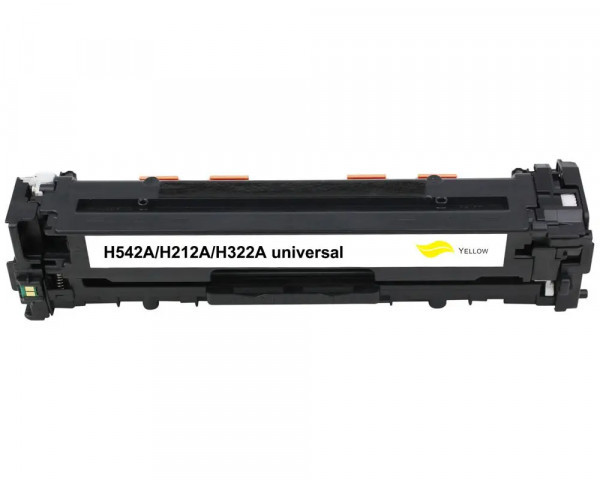 Universal-Toner ersetzt HP CB542A/ CE322A/ CF212A/ HP 125A/ 128A/ 131A/ Canon 716Y/ 731H Yellow