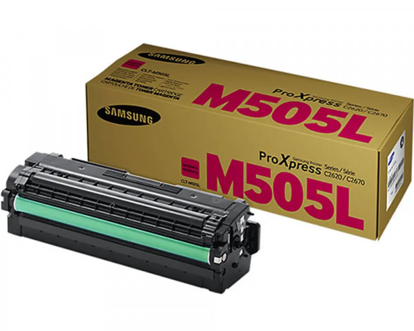 Original-Toner Samsung CLT-M505L Magenta