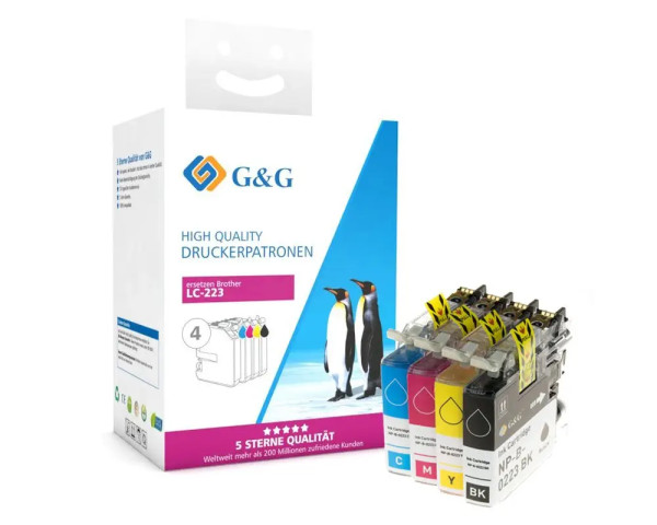 TONERDUMPING Multipack ersetzt Brother LC-223 Serie
