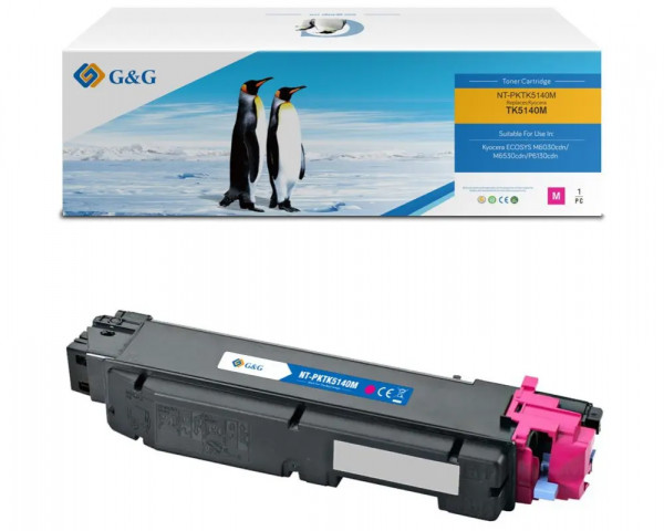 G&G Premium-Toner ersetzt Kyocera TK-5140M Magenta