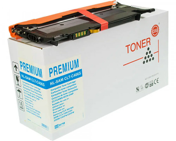 Economy-Toner ersetzt Samsung CLT-C406S Cyan