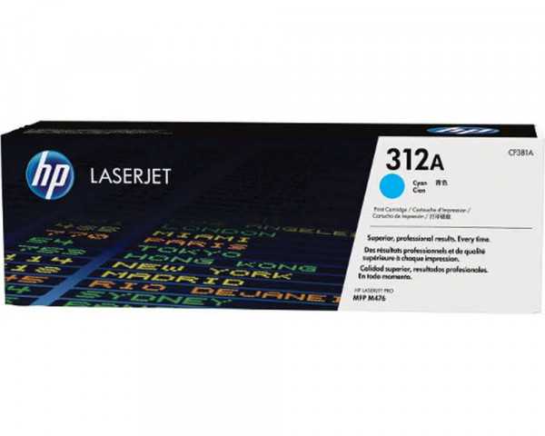 Original-Toner HP CF381A (312A) Cyan