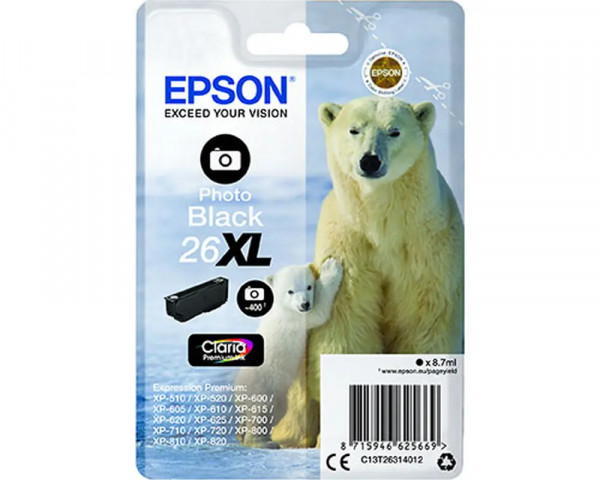 Original-Druckerpatrone Epson 26XL Photoblack