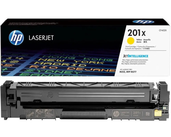 Original-Toner HP CF402X (HP Nr.201X) Gelb