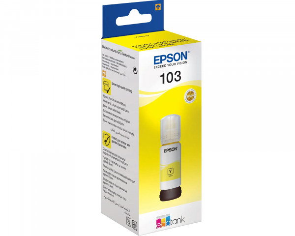 Original Tintentank Epson 103 Yellow/ C13T00S44A