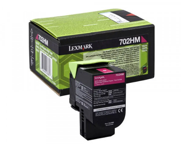 Original-Toner Lexmark 702HM Magenta