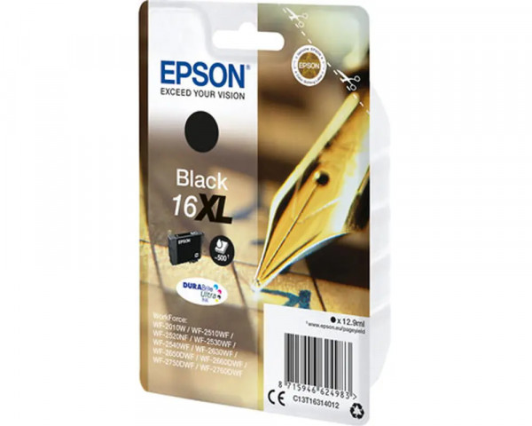 Original Druckerpatrone Epson Nr.16XL Black