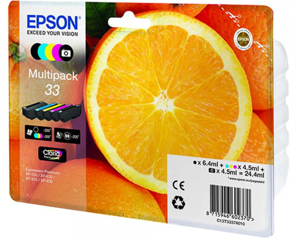 Original-Multipack Epson Nr.33 (T3337)