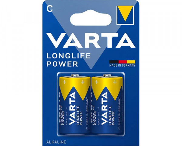 2 Stück VARTA Batterien Baby-LR14 1,5 Volt