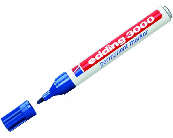 EDDING 3000 Permanentmarker in Blau
