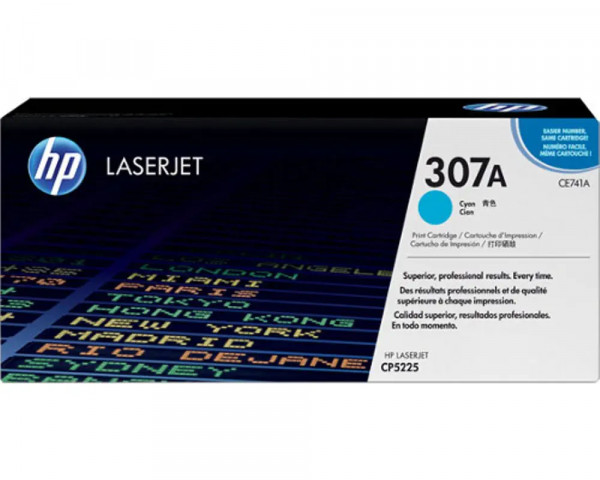 Original-Toner HP CE741A (307A) Cyan