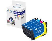 Multipack kompatibel zu Epson 503XL Serie BK/C/M/Y