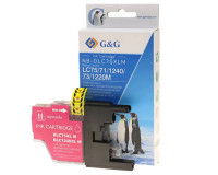 Kompatible Druckerpatrone ersetzt Brother LC1220M, LC1240M, LC1280XLM Magenta Kompatible Druckerpatrone ersetzt Brother LC1220M, LC1240M, LC1280XLM Magenta