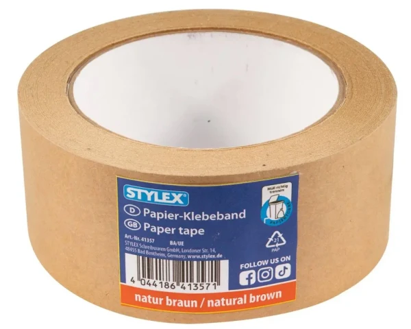 Stylex Papier-Klebeband Naturbraun