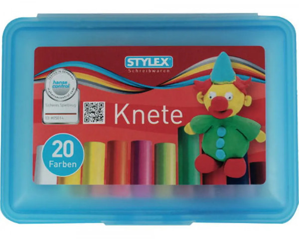 STYLEX Plastilin/Knete in Kunststoffbox