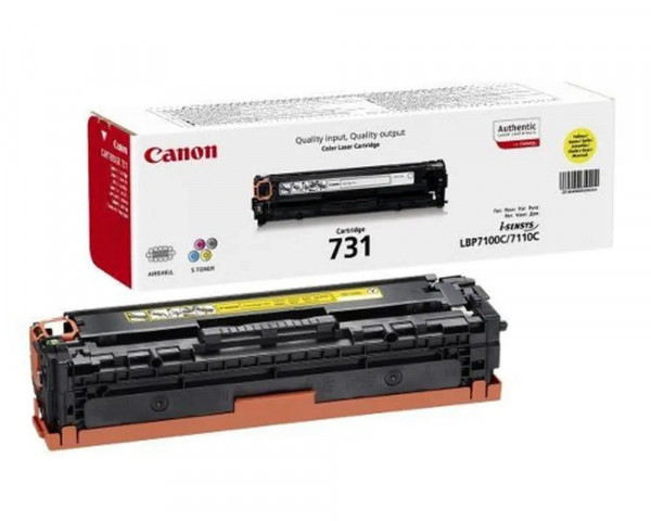 Original-Toner Canon Cartridge 731Y (6269B002) Yellow