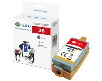 Tonerdumping Druckerpatrone ersetzt Canon CLI-36 Color