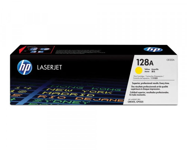 Original-Toner HP CE322A (Nr.128A) Yellow