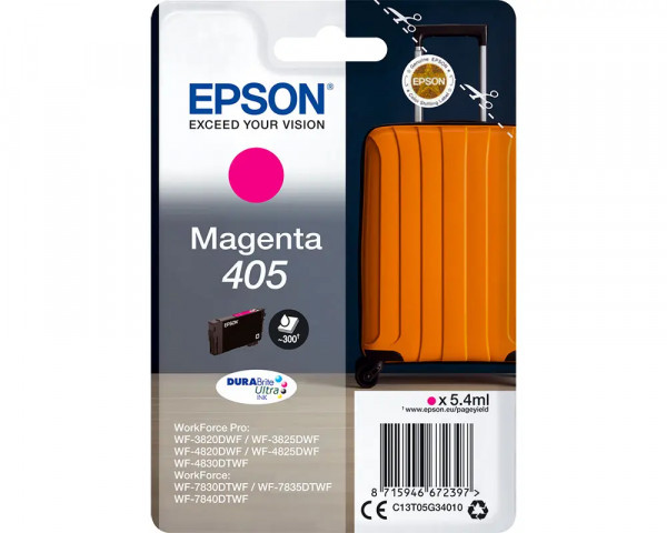 Original-Tintenpatrone Epson Nr.405 Magenta