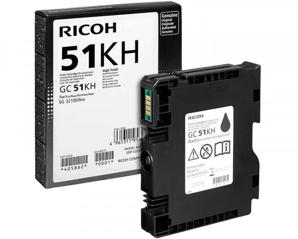 Original Druckerpatrone Ricoh GC-51KH Black