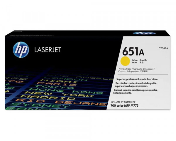 Original-Toner HP CE342A/ 651A Yellow